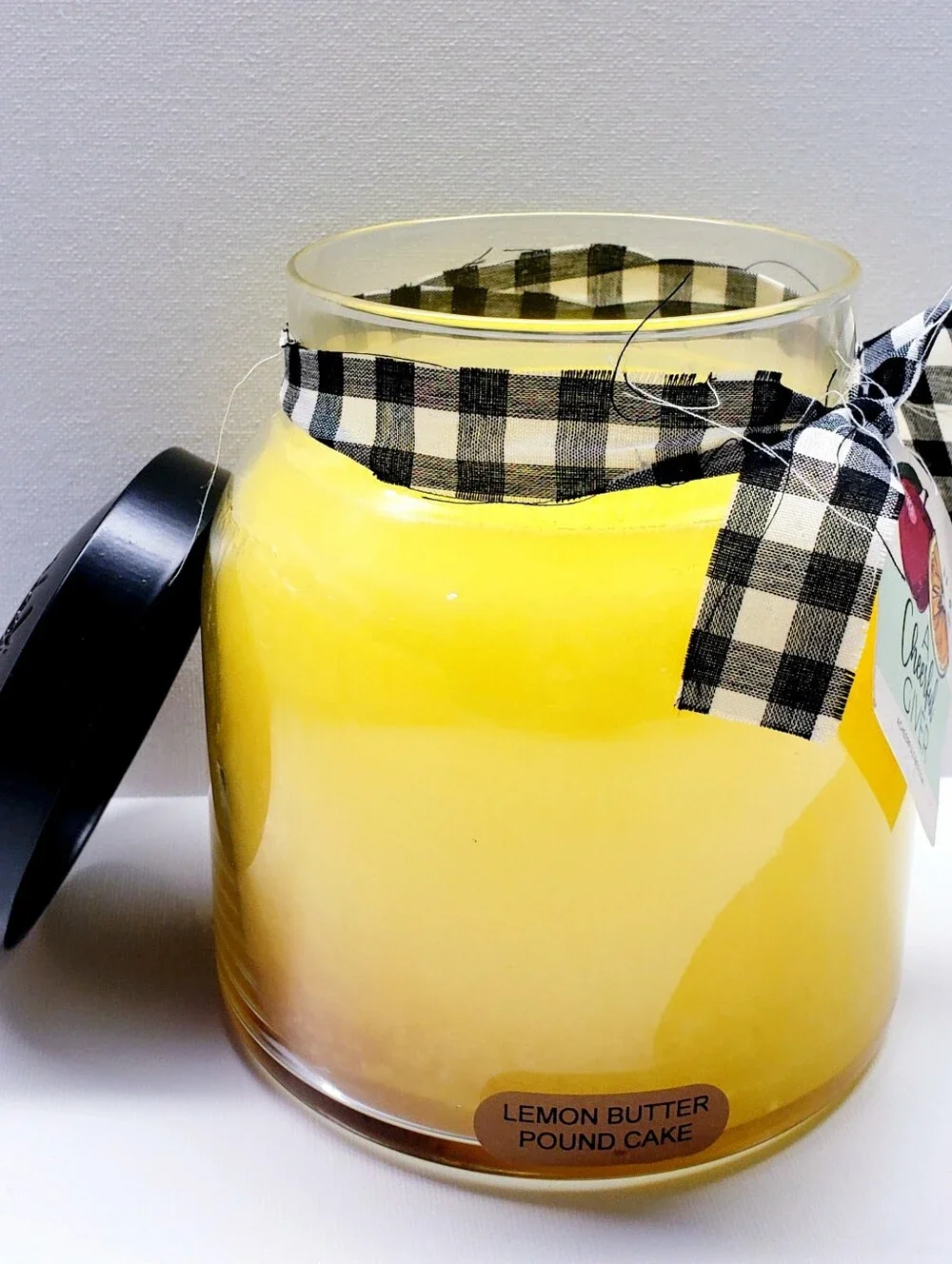 LEMON BUTTER POUND CAKE -A Cheerful Giver, Strong Scented Candle, 34 oz